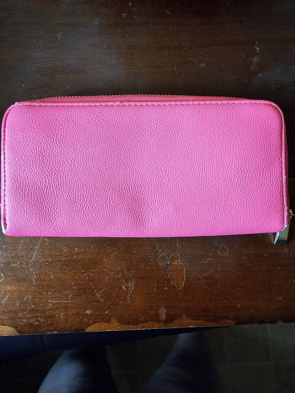 Target Pink Zip-Around Wallet